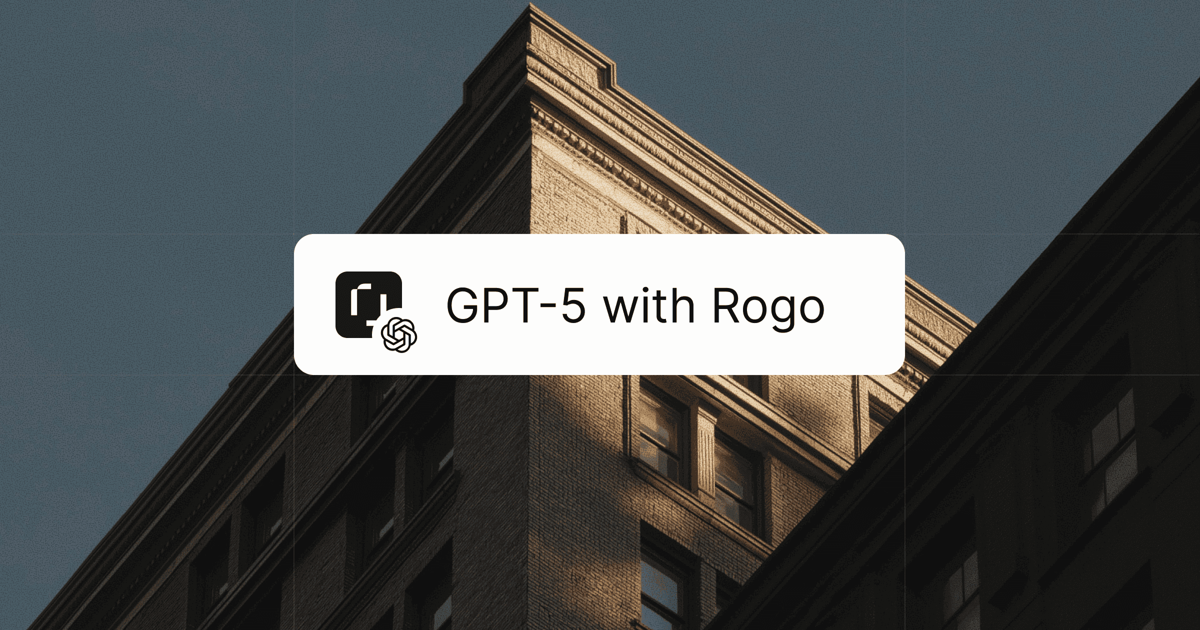 Expanding Rogo with GPT-5