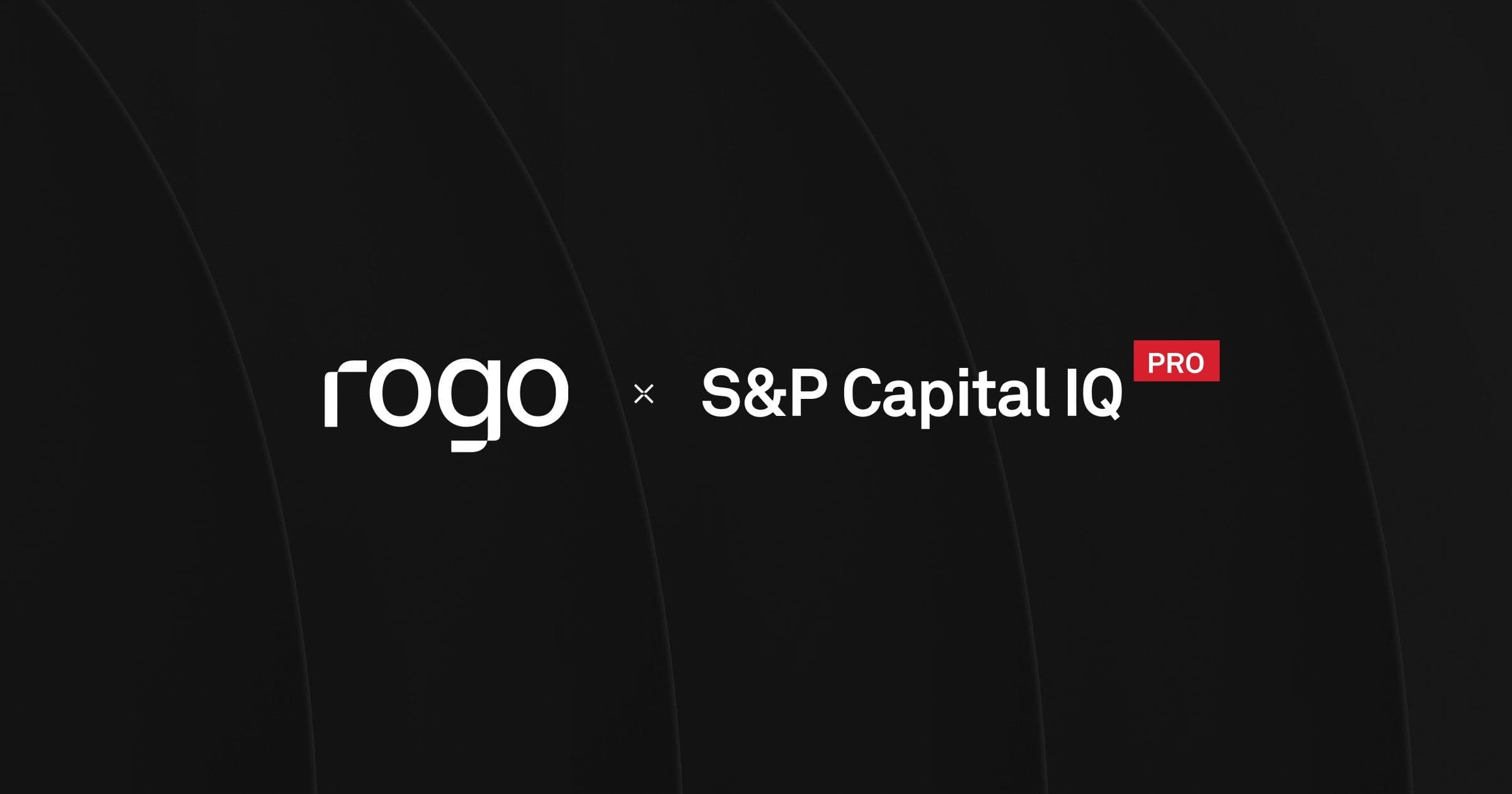 Rogo Integrates S&P Capital IQ Data into its AI-Powered Workflows