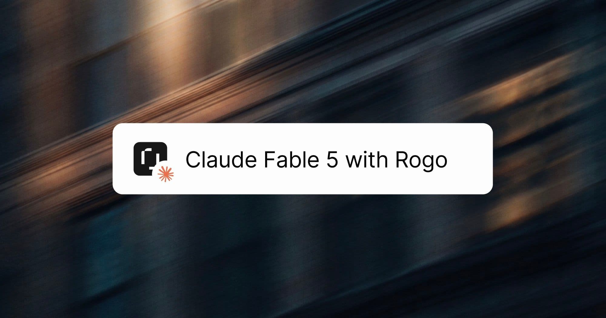 Fable 5 is now Available in Rogo