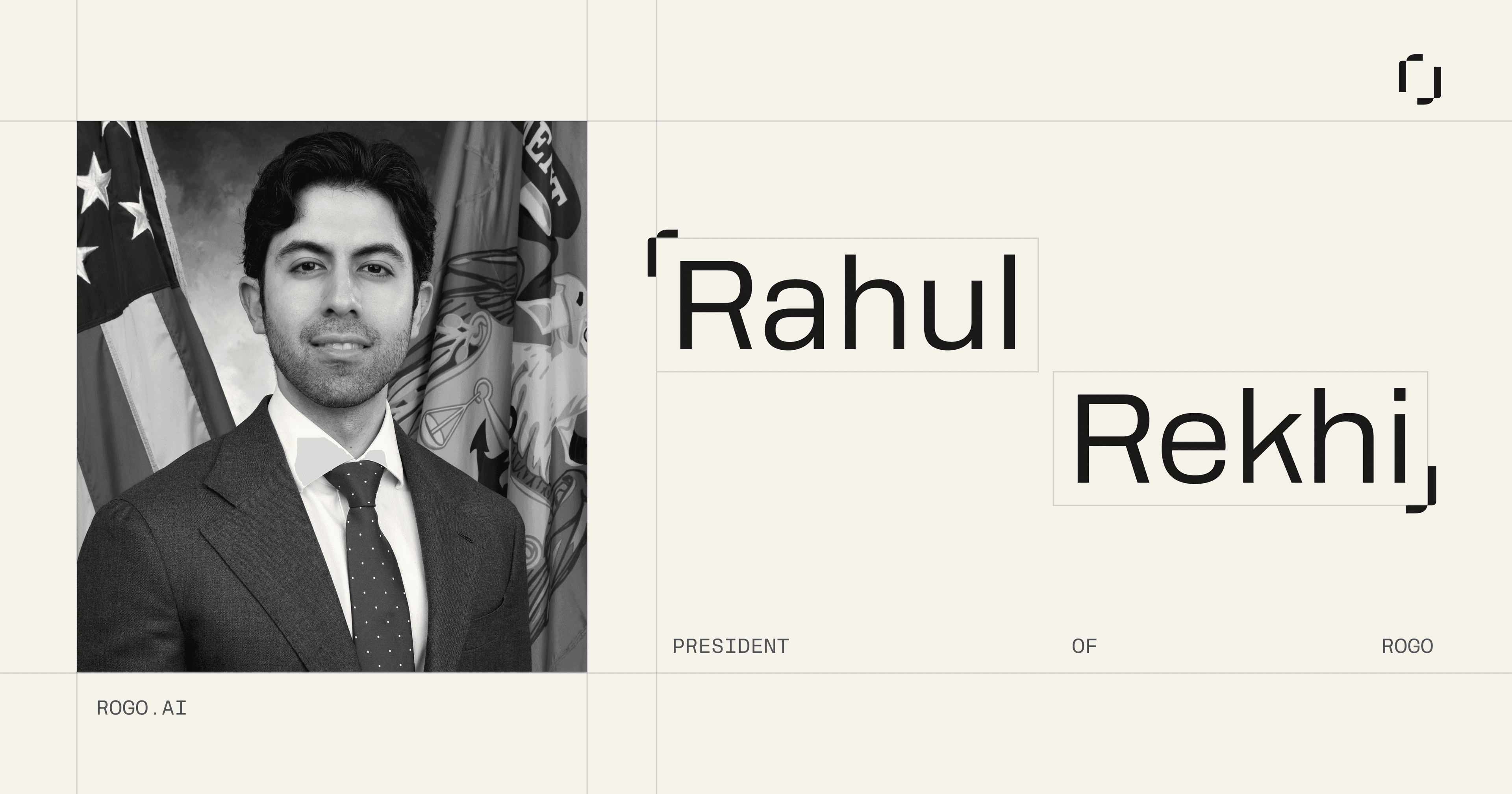 Welcoming Rogo’s new President: Rahul Rekhi