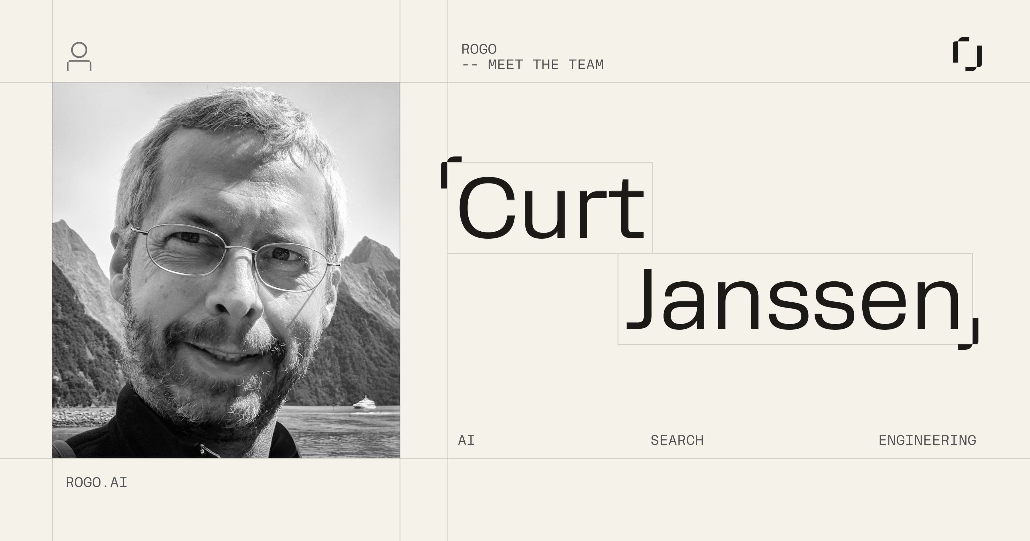 Meet the Rogo team: Curt Janssen