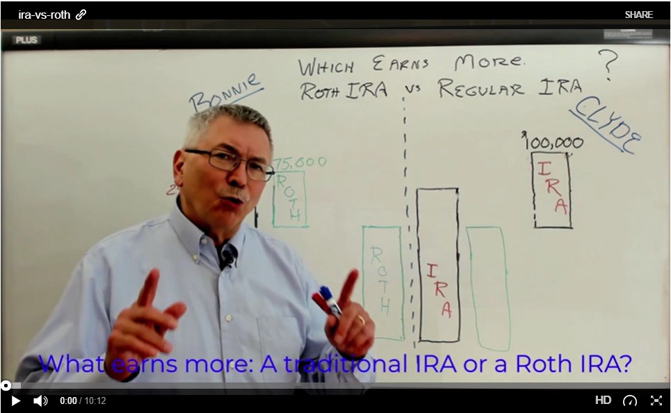 What earns more: Traditional IRA or Roth IRA?